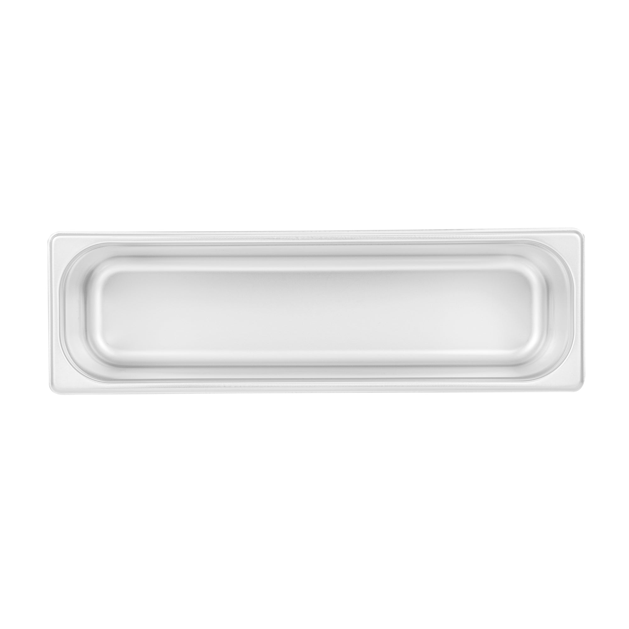 Kitchen Tek Stainless Steel 1/2 Size Long Steam Table Pan - 6 Inch Deep, Anti Jam, 24 Gauge - 6 count box