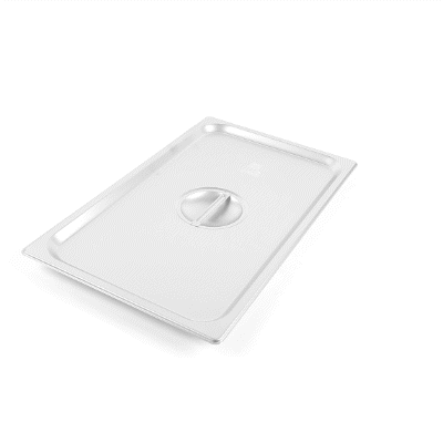 Kitchen Tek Stainless Steel Lid - Fits Full Size Steam Table Pan - 1 count box