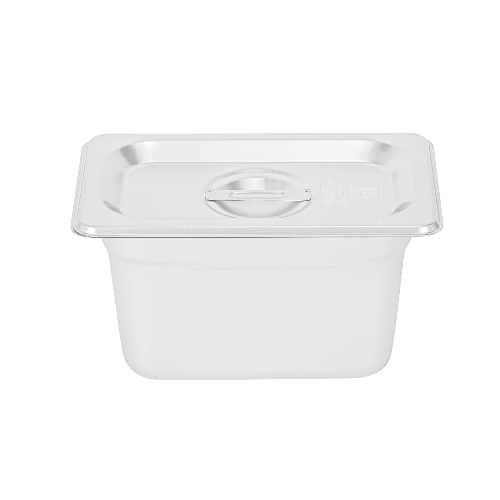 Kitchen Tek Stainless Steel Lid - Fits 1/9 Size Steam Table Pan - 1 count box