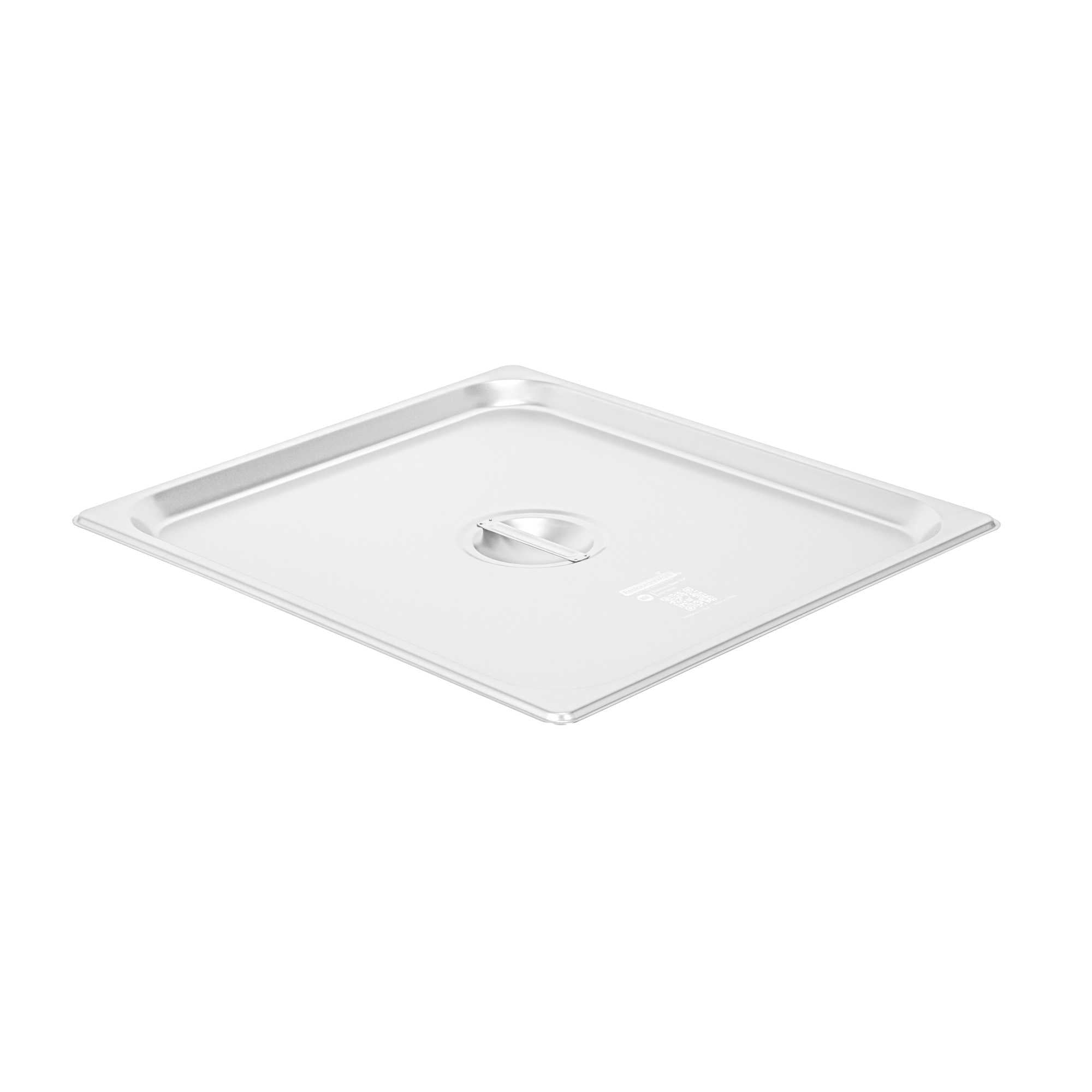 Kitchen Tek Stainless Steel Lid - Fits 2/3 Size Steam Table Pan - 1 count box