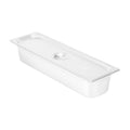 Kitchen Tek Stainless Steel Lid - Fits 1/2 Size Long Steam Table Pan - 1 count box