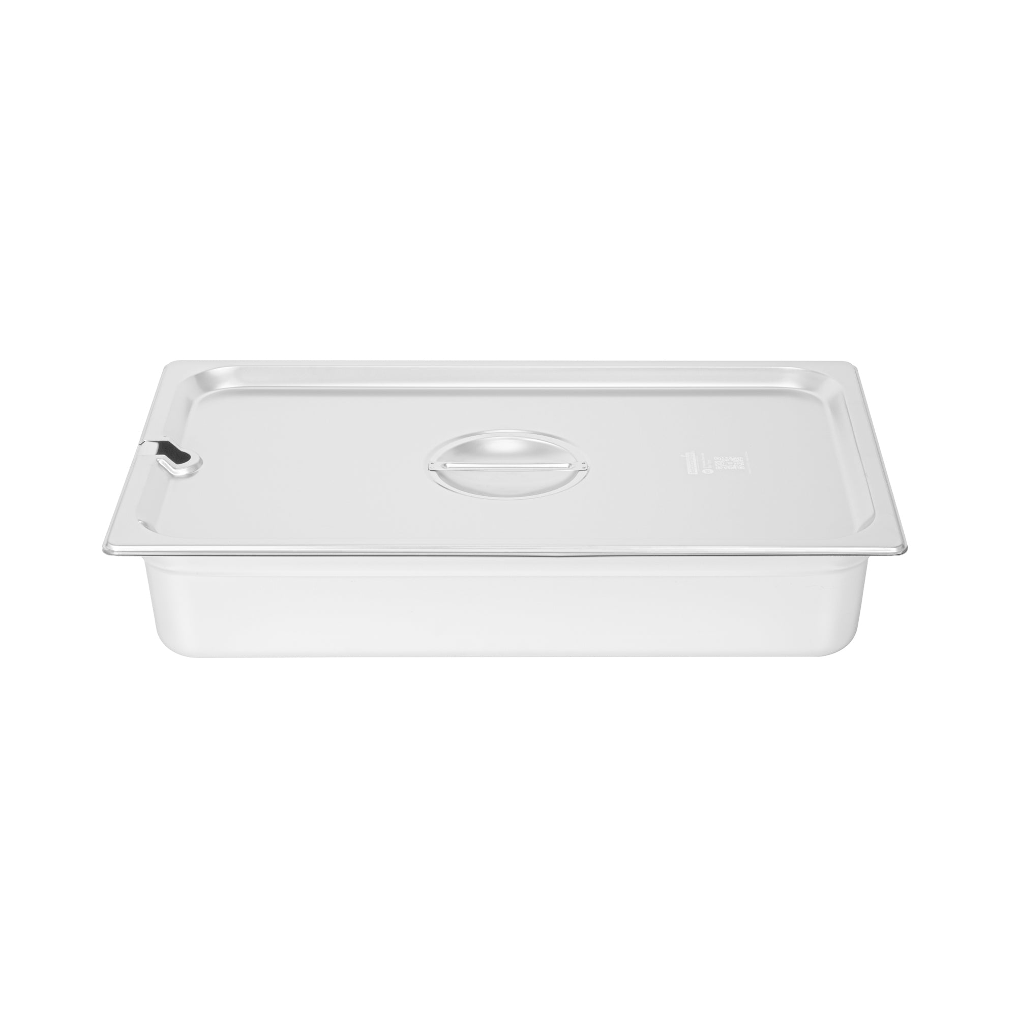 Kitchen Tek Stainless Steel Slotted Lid - Fits Full Size Steam Table Pan - 12 count box