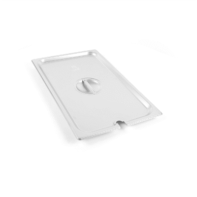 Kitchen Tek Stainless Steel Slotted Lid - Fits Full Size Steam Table Pan - 12 count box