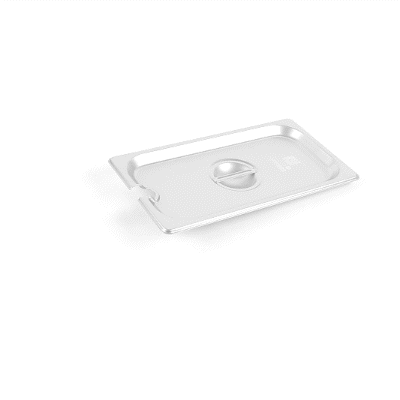 Kitchen Tek Stainless Steel Slotted Lid - Fits 1/3 Size Steam Table Pan - 1 count box