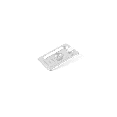 Kitchen Tek Stainless Steel Slotted Lid - Fits 1/9 Size Steam Table Pan - 1 count box