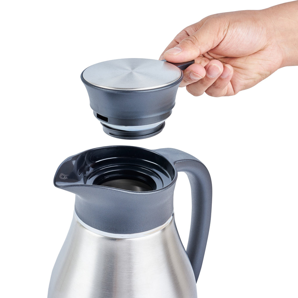 Restpresso 68 oz Vacuum Insulated Coffee Carafe / Server - 14" x 7 3/4" x 6" - 1 count box