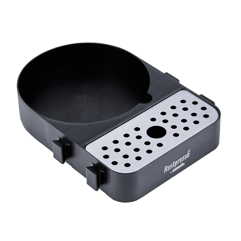 Restpresso Black Modular Airpot Rack - with Drip Tray - 1 count box