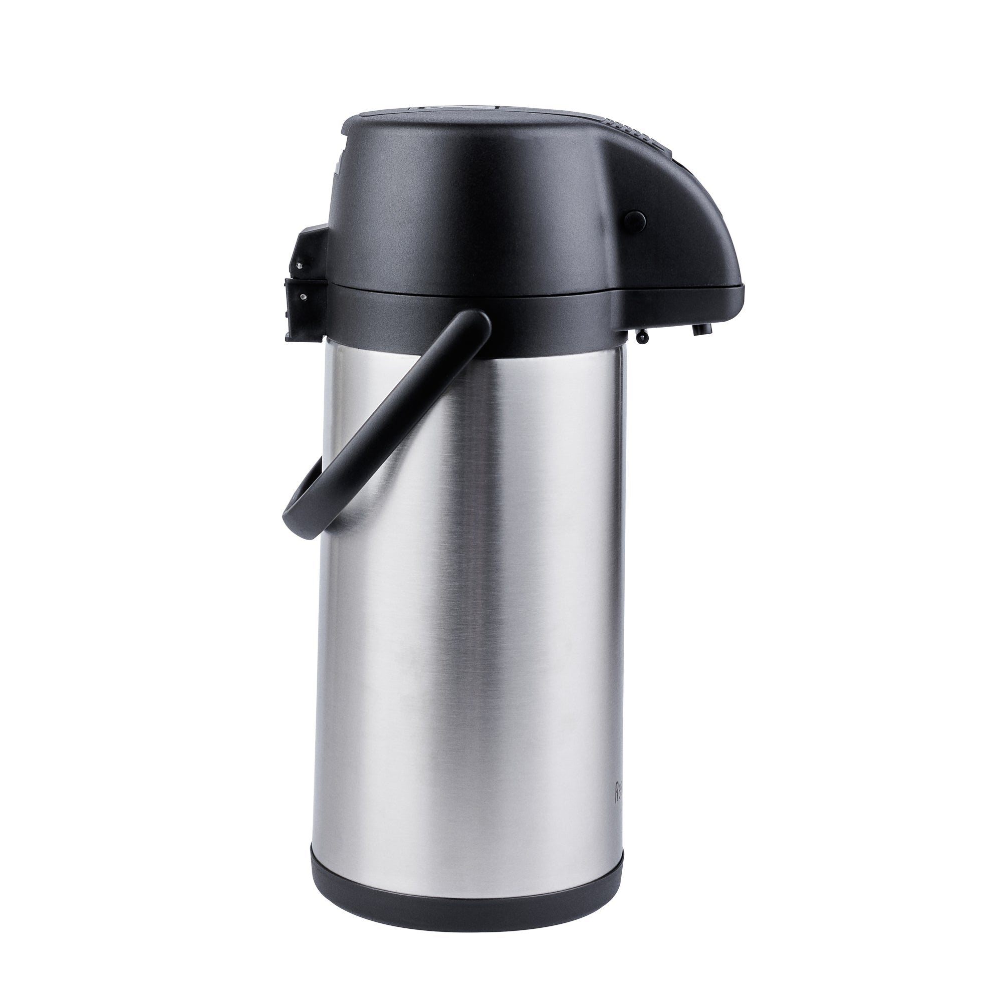 Restpresso 3L Vacuum Insulated Airpot Coffee Dispenser - Pump Lever, 12 hr Heat Retention, with Hanging Tag and Decals - 1 count box