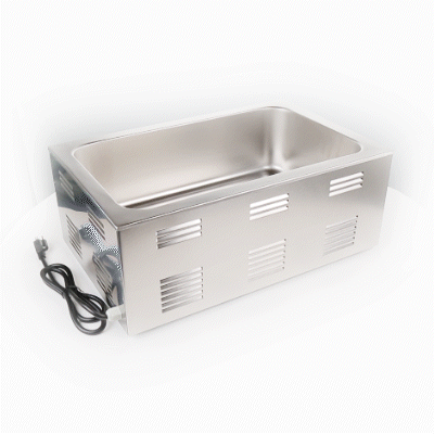 Hi Tek Stainless Steel Full Size Electric Countertop Food Warmer - 120V, 1500W - 12'' x 20'' - 1 count box