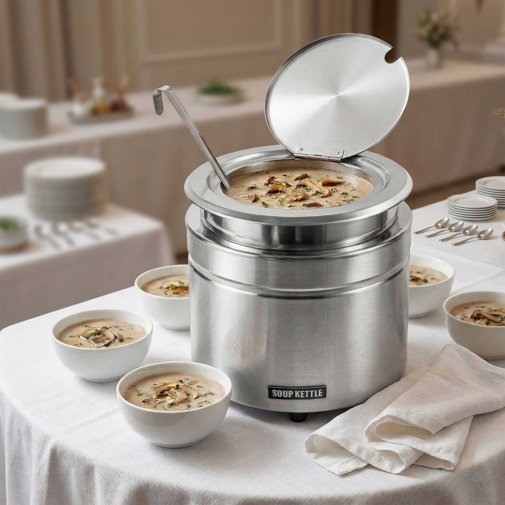 Hi Tek 11 qt Stainless Steel Warmer - 120V, 800W - 1 count box