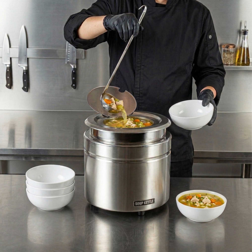 Hi Tek 11 qt Stainless Steel Warmer - 120V, 800W - 1 count box