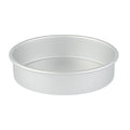 Met Lux Round Aluminum Straight-Sided Cake Pan - 8" x 8" x 2" - 1 count box