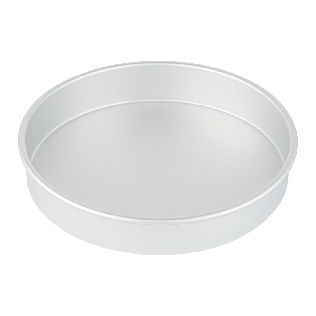 Met Lux Round Aluminum Straight-Sided Cake Pan - 11" x 11" x 2" - 1 count box
