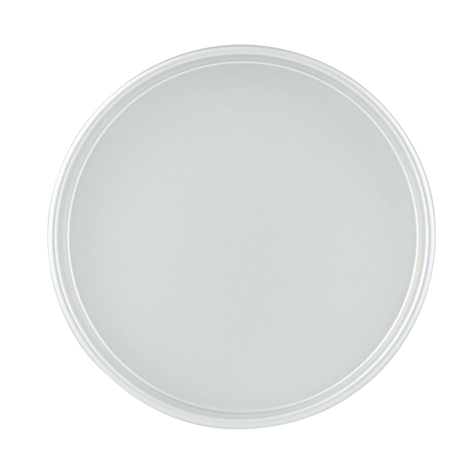 Met Lux Round Aluminum Straight-Sided Cake Pan - 11" x 11" x 2" - 12 count box