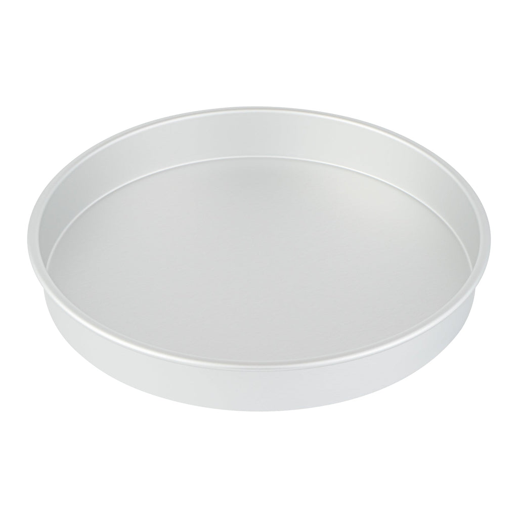 Met Lux Round Aluminum Straight-Sided Cake Pan - 14" x 14" x 2" - 1 count box