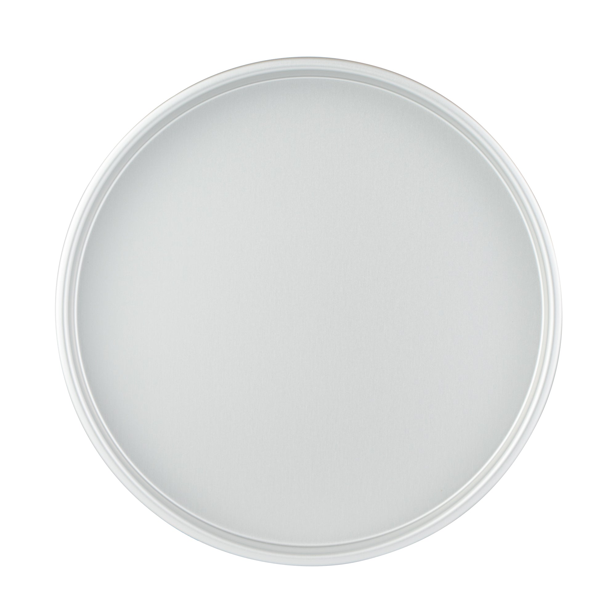 Met Lux Round Aluminum Straight-Sided Cake Pan - 16" x 16" x 2" - 12 count box