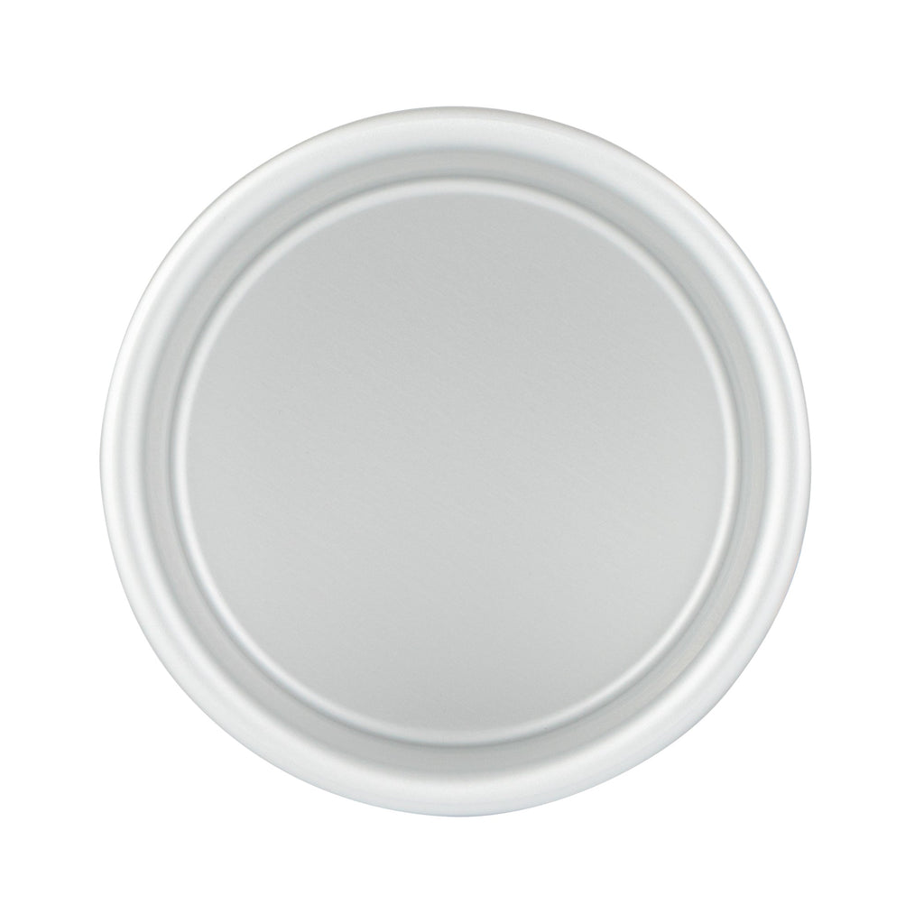 Met Lux Round Aluminum Straight-Sided Cake Pan - 4" x 4" x 3" - 12 count box