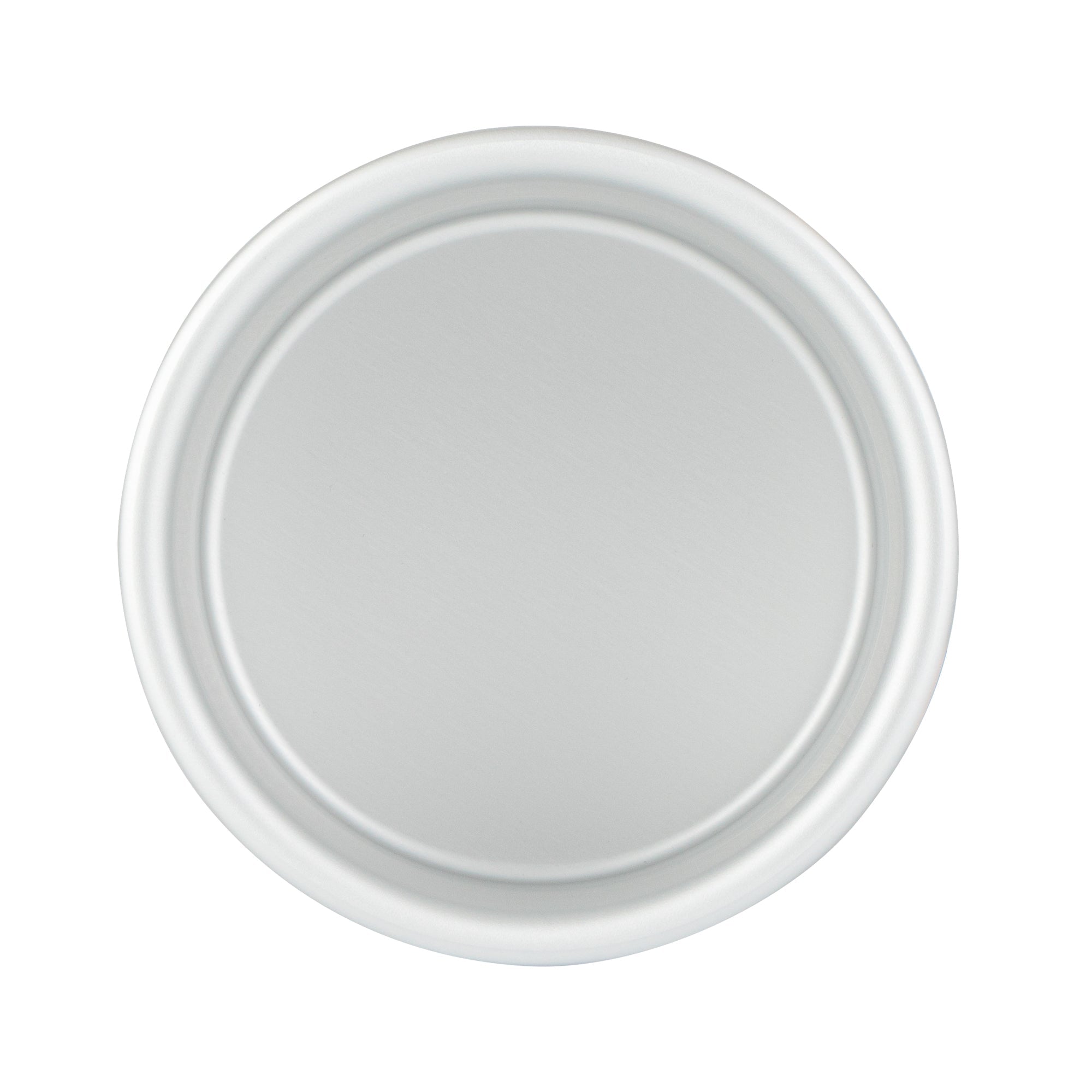 Met Lux Round Aluminum Straight-Sided Cake Pan - 4" x 4" x 3" - 12 count box