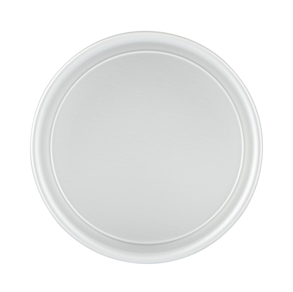 Met Lux Round Aluminum Straight-Sided Cake Pan - 6" x 6" x 3" - 1 count box