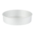 Met Lux Round Aluminum Straight-Sided Cake Pan - 12" x 12" x 3" - 12 count box