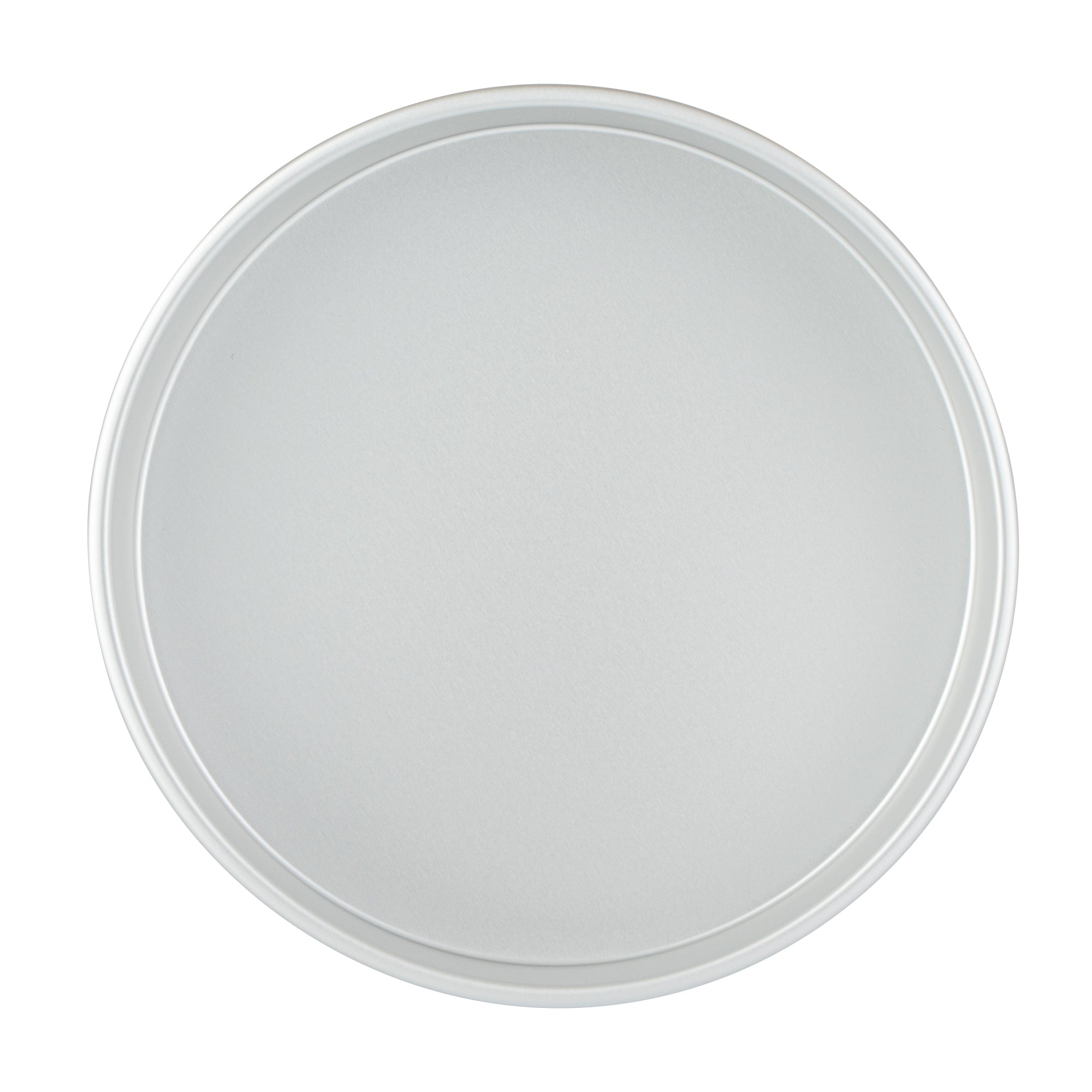 Met Lux Round Aluminum Straight-Sided Cake Pan - 12" x 12" x 3" - 12 count box