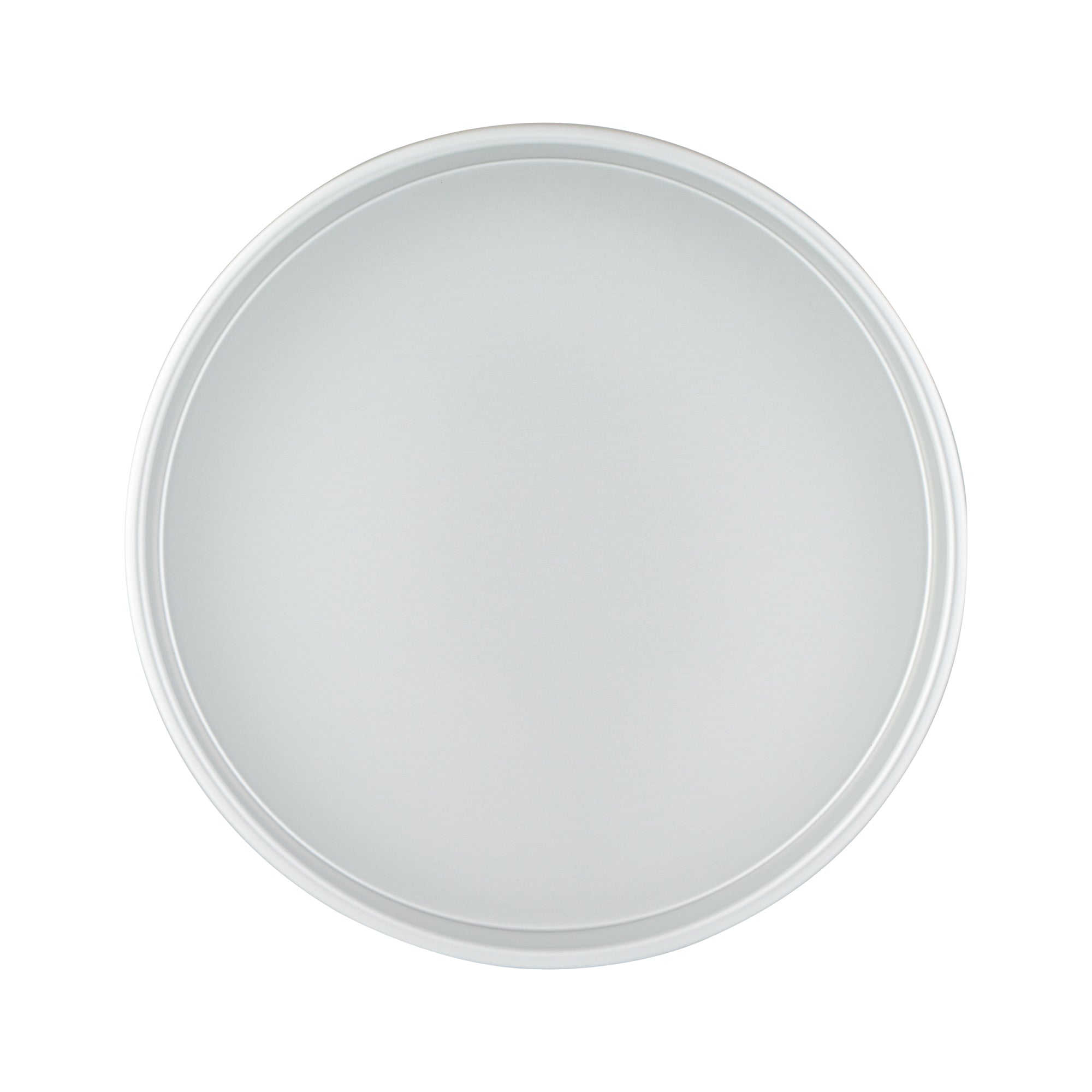 Met Lux Round Aluminum Straight-Sided Cake Pan - 16" x 16" x 3" - 12 count box