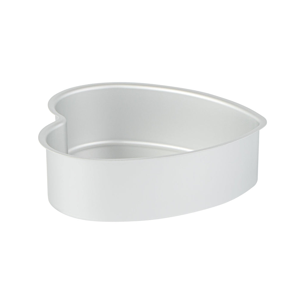 Met Lux Heart Aluminum Cake Pan - 6" x 6" x 2" - 1 count box