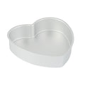 Met Lux Heart Aluminum Cake Pan - 8" x 8" x 2" - 1 count box