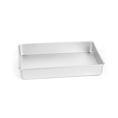 Met Lux Rectangle Aluminum Cake Pan - 13" x 9" x 2" - 1 count box
