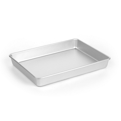 Met Lux Rectangle Aluminum Cake Pan - 15" x 12" x 2" - 1 count box