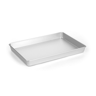 Met Lux Rectangle Aluminum Cake Pan - 18" x 12" x 2" - 1 count box