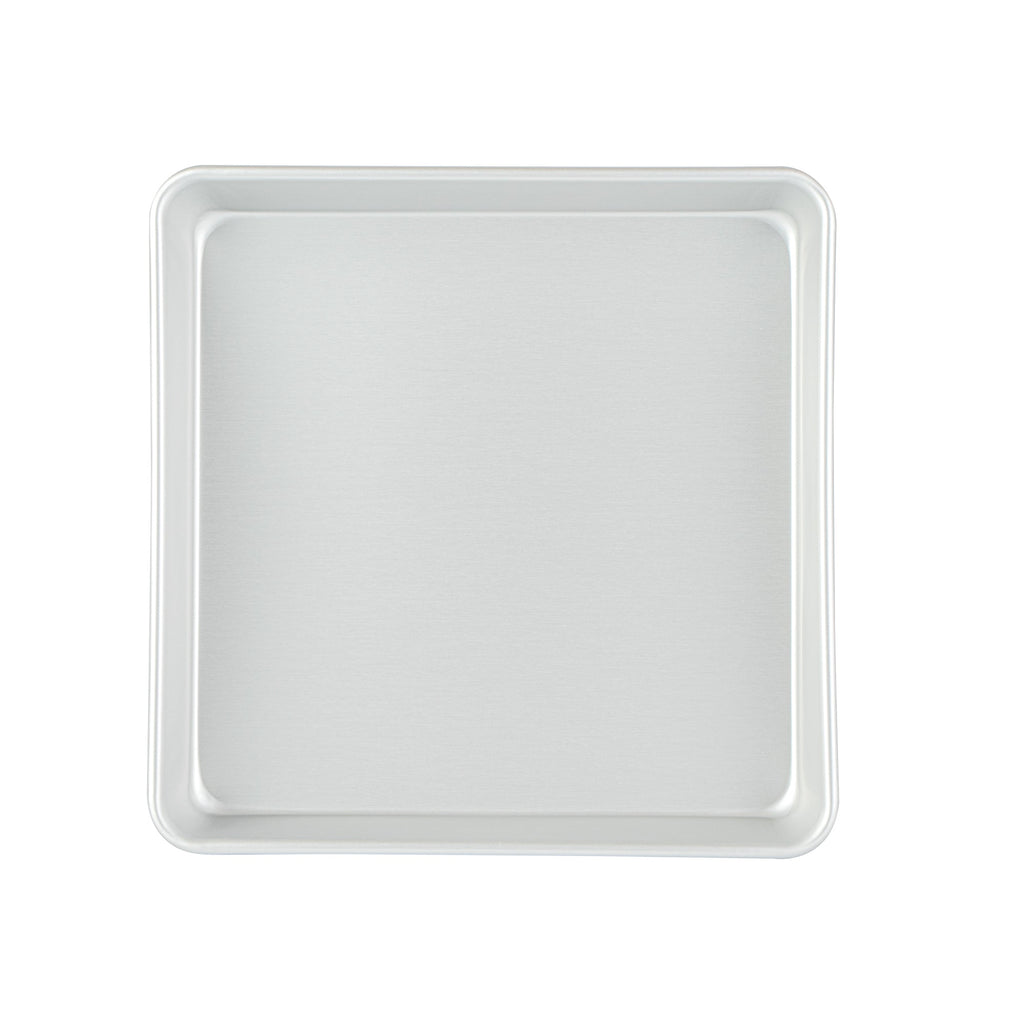 Met Lux Square Aluminum Cake Pan - 10" x 10" x 2" - 1 count box