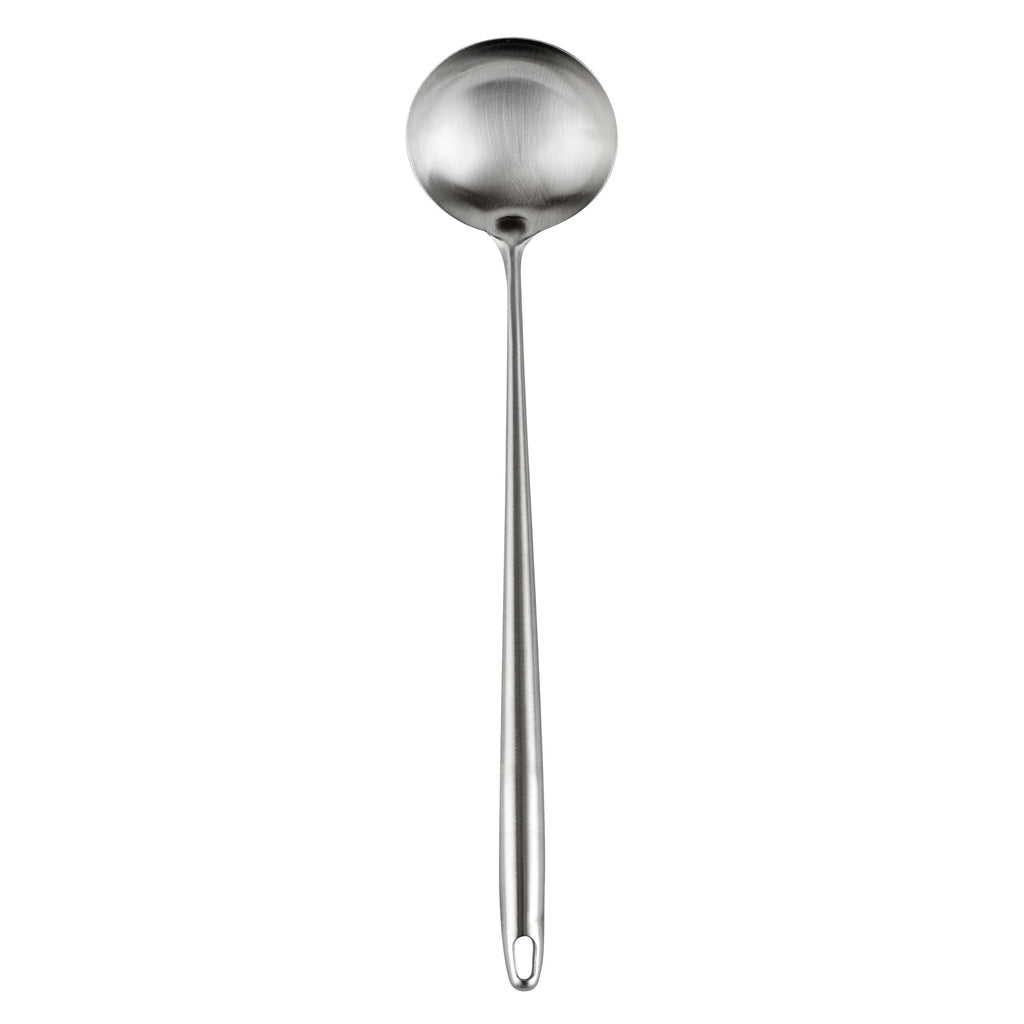 Motomori Stainless Steel Wok Ladle - 17'' - 10 count box