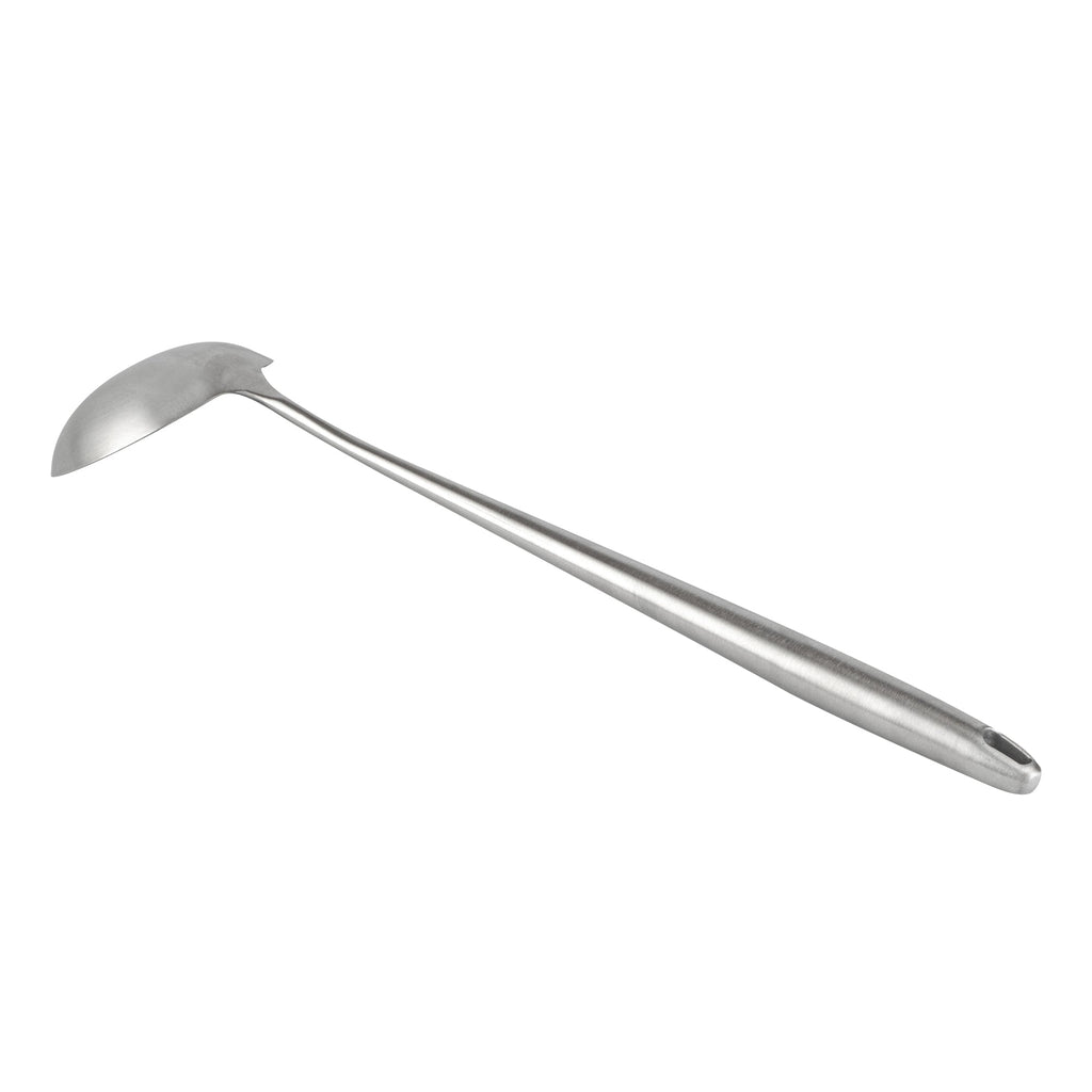 Motomori Stainless Steel Wok Ladle - 17'' - 10 count box