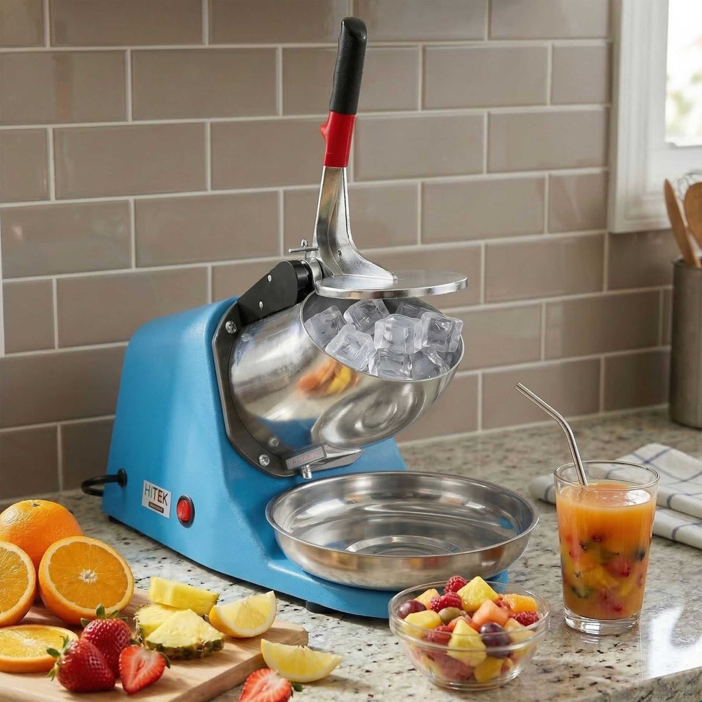 Hi Tek Blue Countertop Ice Crusher - 110V, 350W - 1 count box