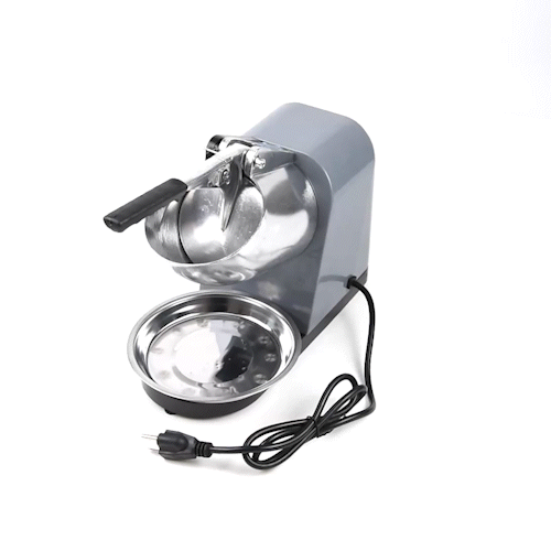 Hi Tek Gray Countertop Ice Crusher - Detachable Inlet & Bowl, 110V, 350W - 1 count box