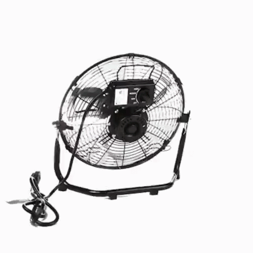 Wind Blade 3-Speed Industrial Floor Fan - Tilt Head, 1/18 HP, 1,680 CFM - 12" - 1 count box