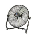 Wind Blade 3-Speed Industrial Floor Fan - Tilt Head, 1/13 HP, 2,450 CFM - 14" - 1 count box