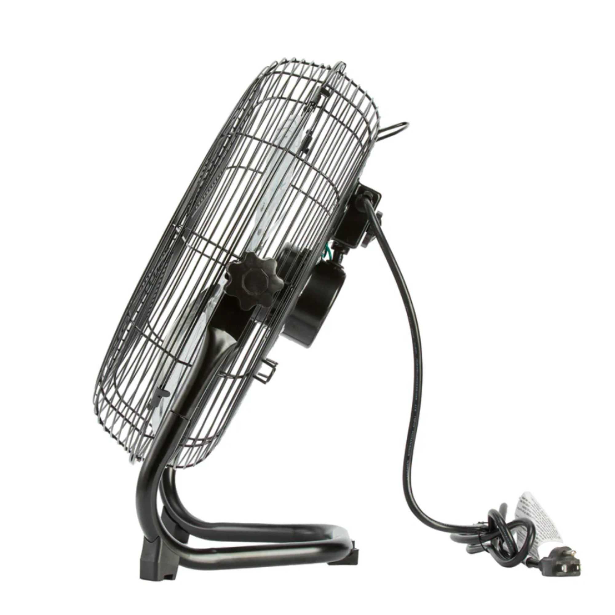 Wind Blade 3-Speed Industrial Floor Fan - Tilt Head, 1/13 HP, 2,450 CFM - 14" - 1 count box