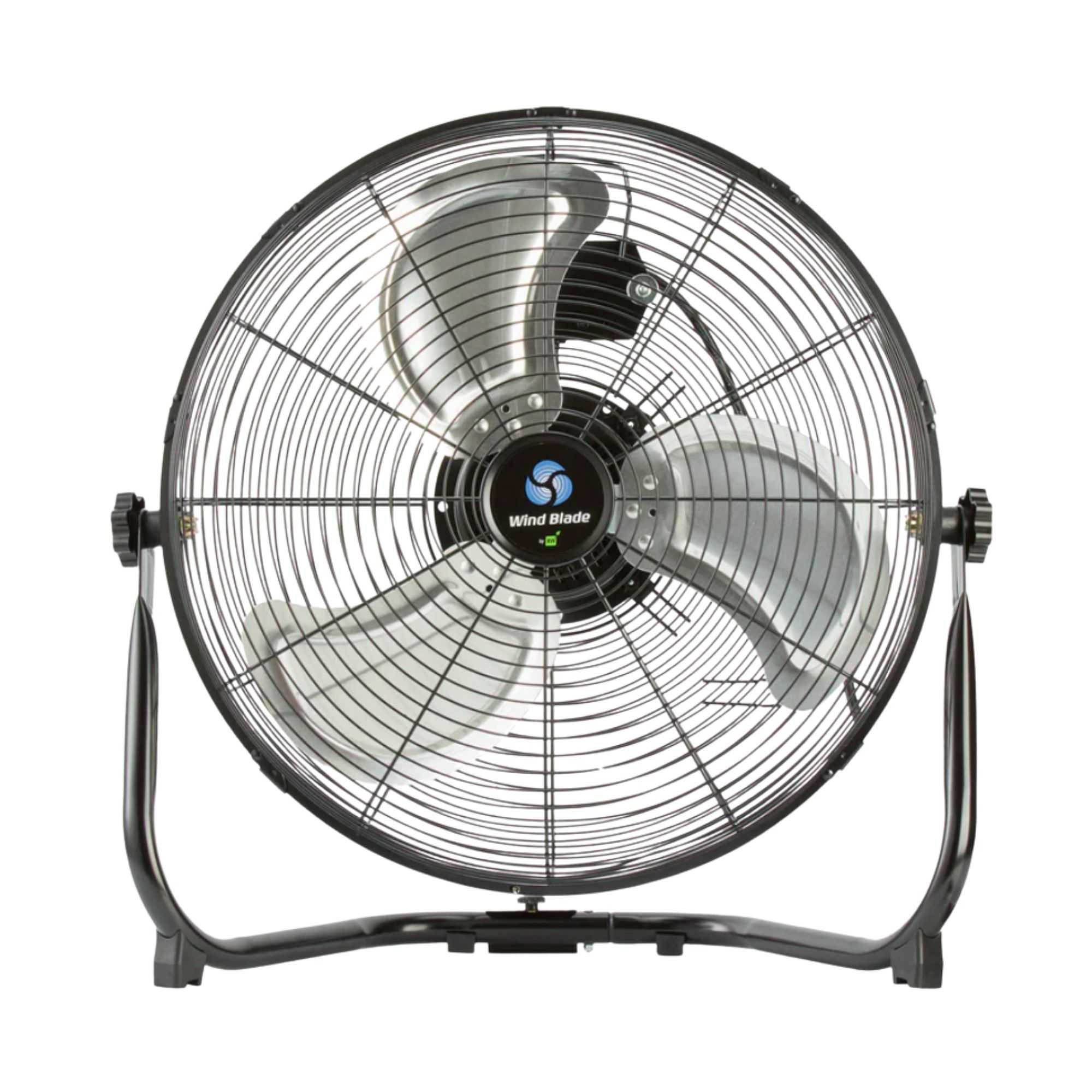 Wind Blade 3-Speed Industrial Floor Fan - Tilt Head, 1/7 HP, 4,080 CFM - 18" - 1 count box