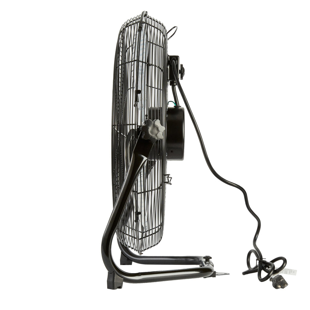 Wind Blade 3-Speed Industrial Floor Fan - Tilt Head, 1/6 HP, 4,750 CFM - 20" - 1 count box