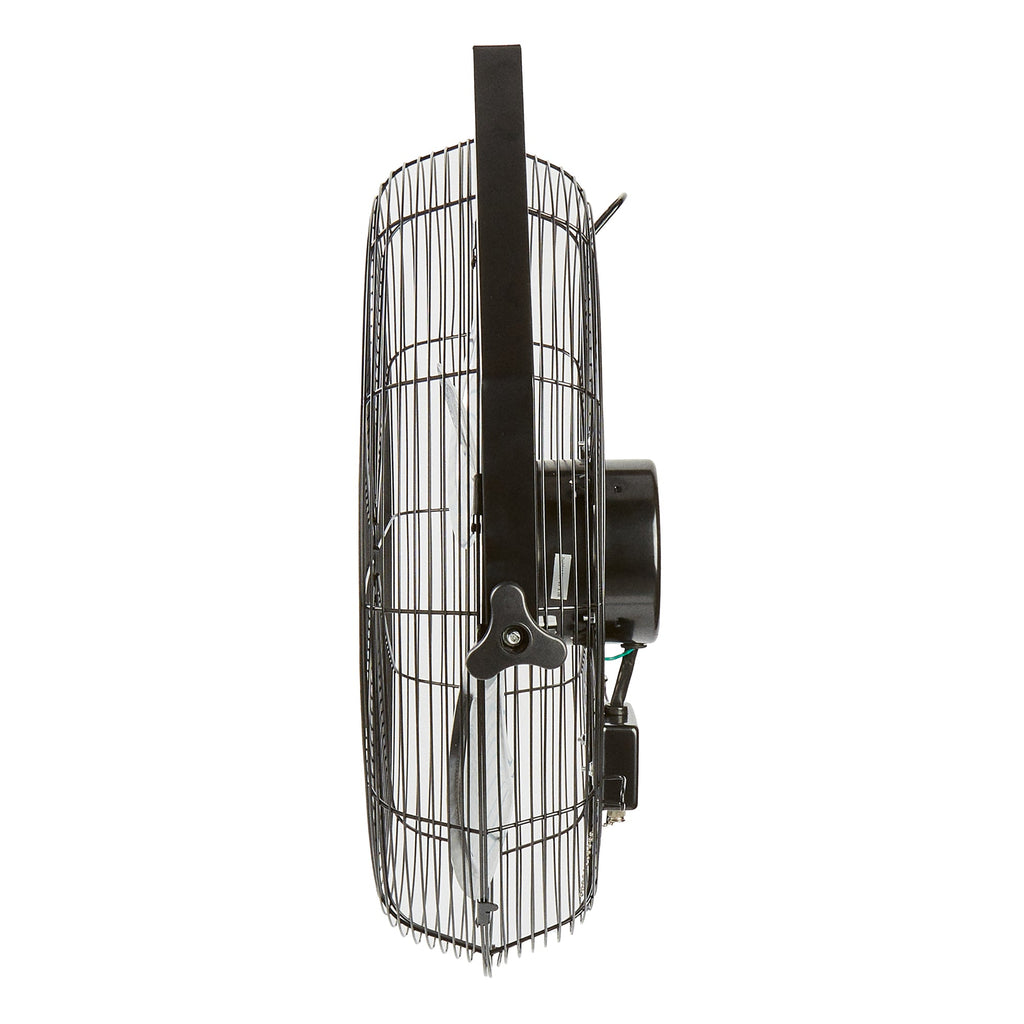 Wind Blade 3-Speed Industrial Wall-Mount Fan - Tilt Head, 1/6 HP, 4,650 CFM - 20" - 1 count box