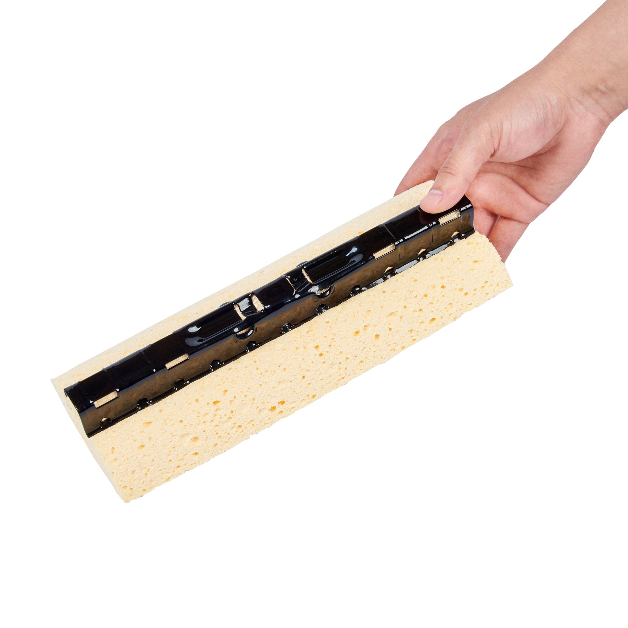 RW Clean Yellow Cellulose Sponge Mop Head - 10 1/4" - 1 count box