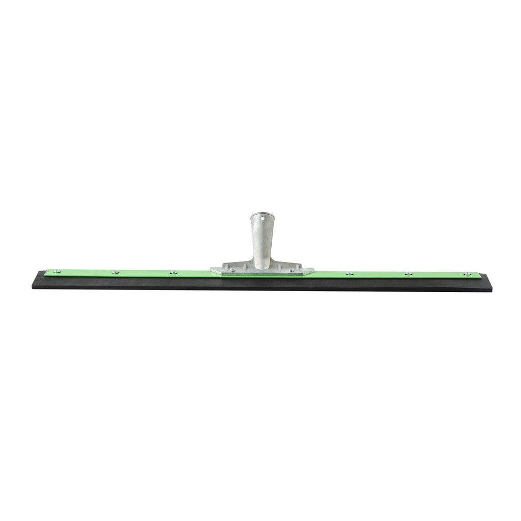 Clean Tek Professional Green Steel Heavy-Duty Floor Squeegee - 24" - 1 count box