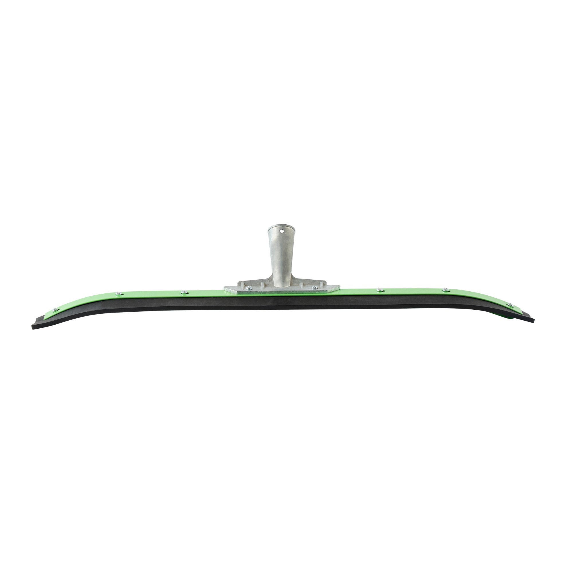 Clean Tek Professional Green Steel Heavy-Duty Floor Squeegee - Curved - 24" - 1 count box
