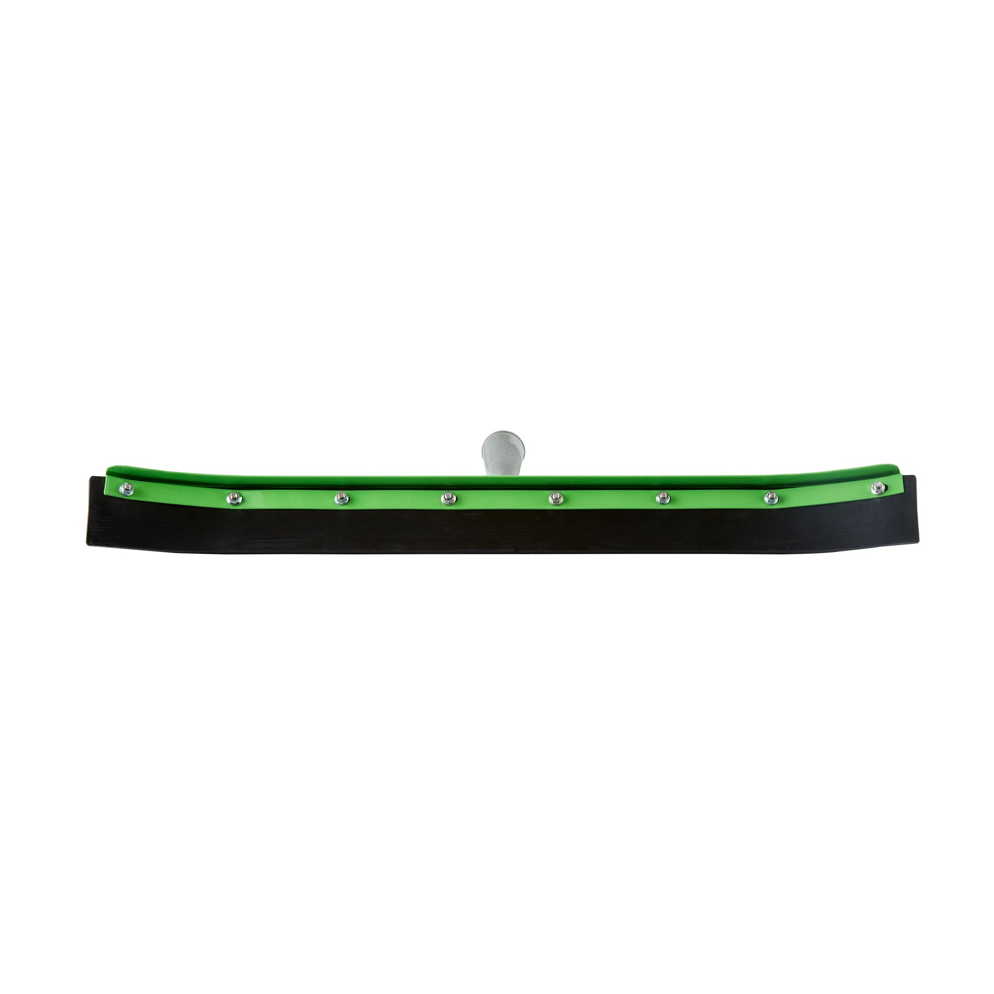 Clean Tek Professional Green Steel Heavy-Duty Floor Squeegee - Curved - 24" - 1 count box