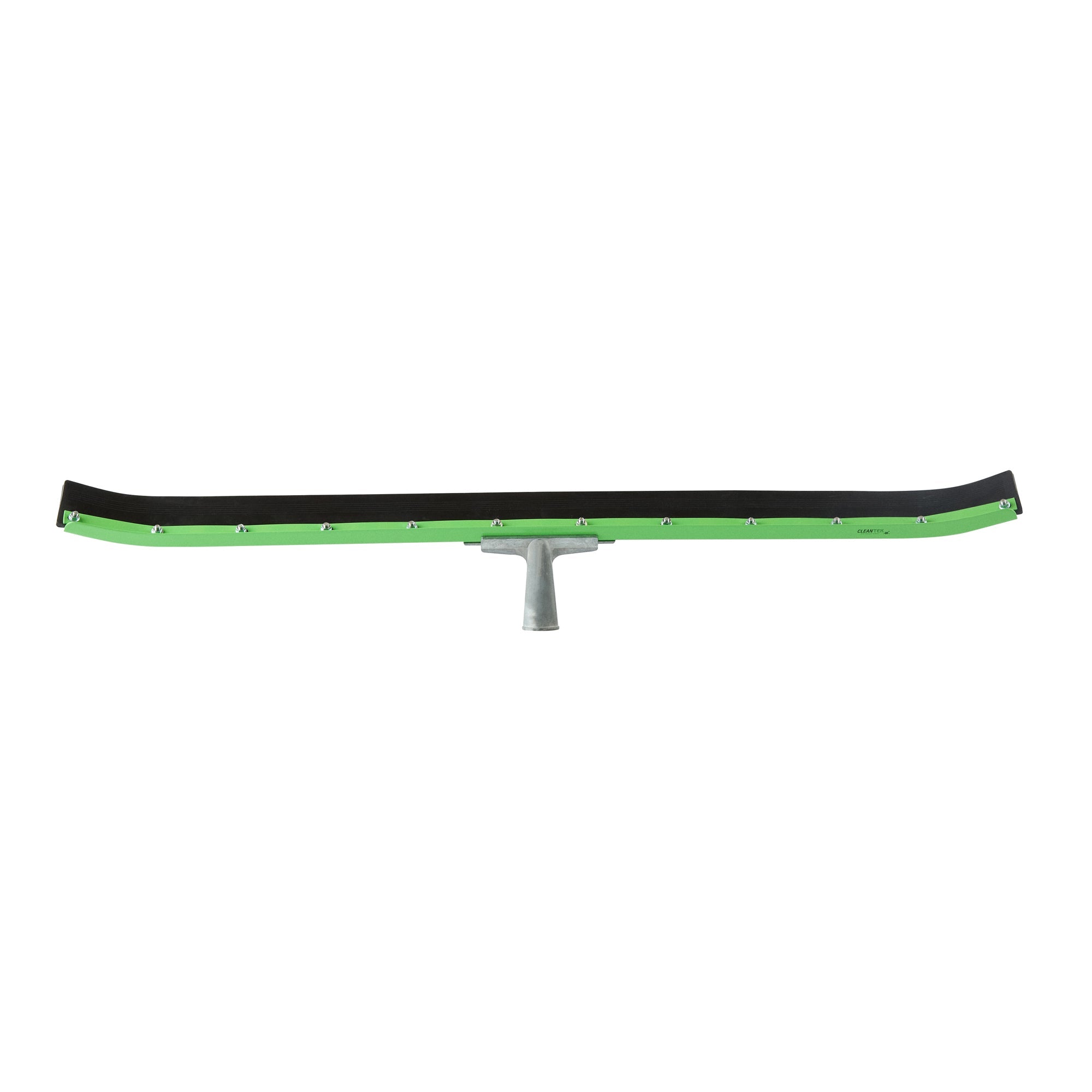 Clean Tek Professional Green Steel Heavy-Duty Floor Squeegee - Curved - 35 3/4" - 1 count box