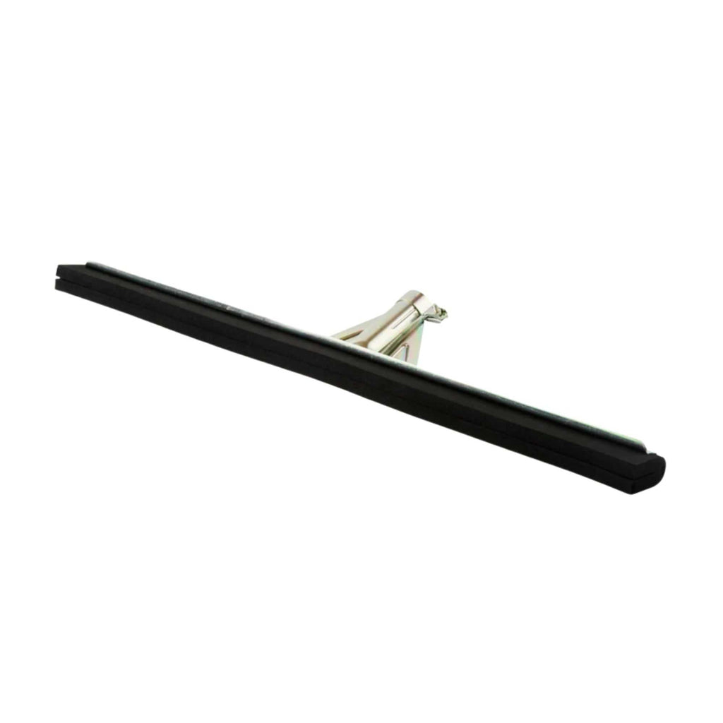 Clean Tek Professional Steel Heavy-Duty Floor Squeegee - Double Rubber - 21 3/4" - 1 count box