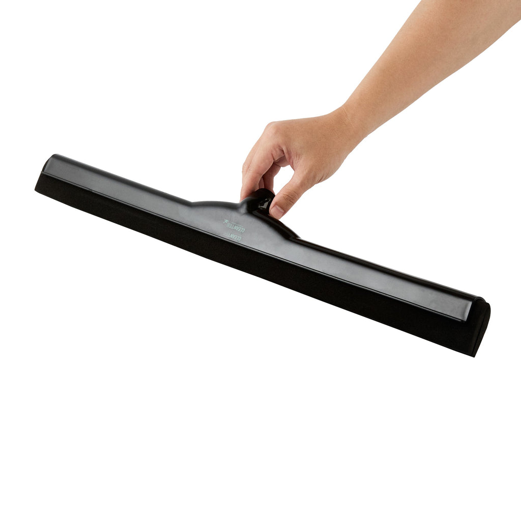 Clean Tek Professional Black Plastic Floor Squeegee - 24" - 1 count box