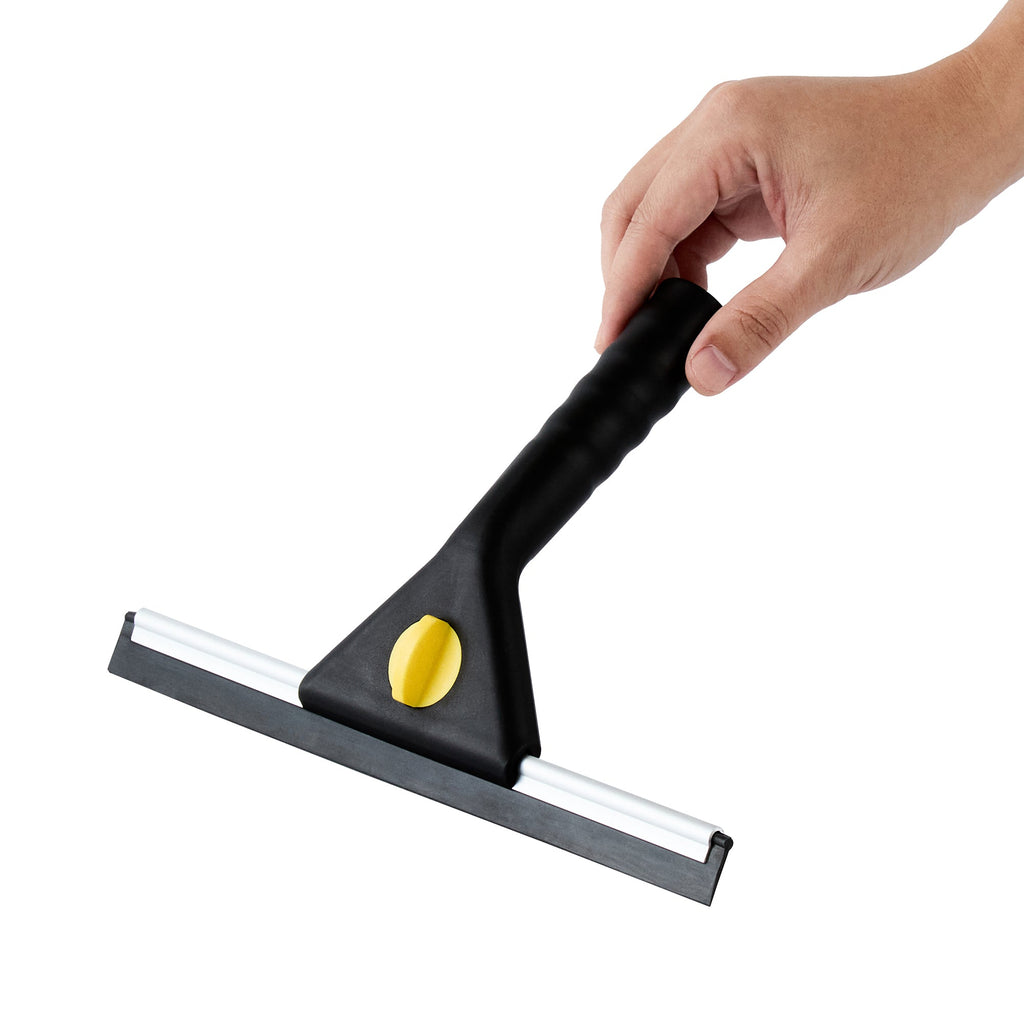 Clean Tek Professional Black Plastic Window Squeegee - 9 3/4" - 1 count box